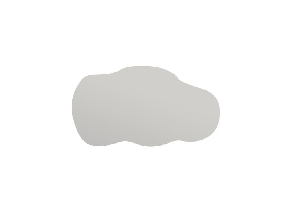 Espelho de madeira "Baby" - 40 x 72 cm - Preto