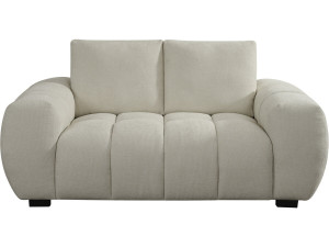 Sofá “Cambon” em tecido chenille – 2 lugares – Bege