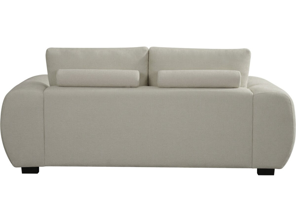 Sofá “Cambon” em tecido chenille – 2 lugares – Bege