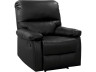 Poltrona de relaxamento "Lincoln" - 90 x 89 x 103 cm - Preto