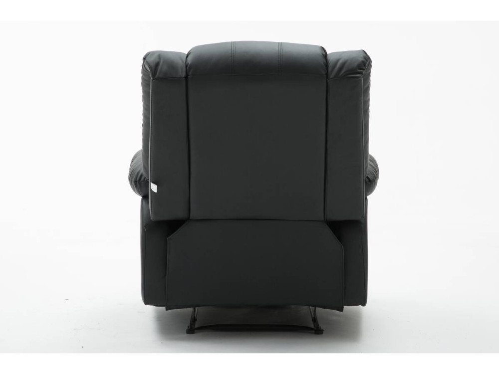 Poltrona de relaxamento "Buckingham" - 85 x 93 x 100 cm - Preto