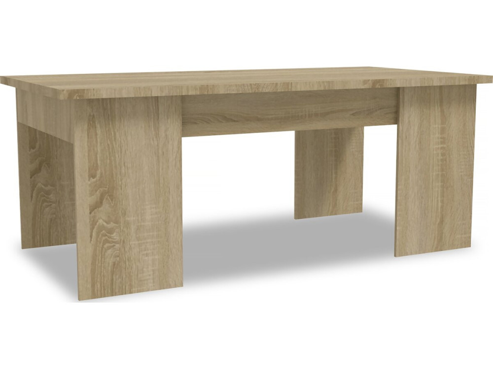 Mesa de centro "Diana" - 102 x 50 x 43 cm - Carvalho