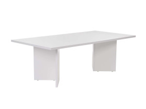 Mesa de centro de madeira "Sabin" 119 x 60 x 40 cm - Branco