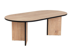Mesa de centro de madeira "Sable" 119 x 60 x 40 cm - Carvalho safira