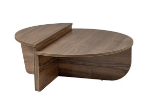 Mesa de centro em madeira "Orion" - 90 x 60 x 30 cm - Nogueira