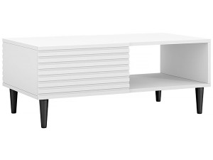 Mesa de centro "Nakomo" - 100 x 41 x 52 cm - Branco