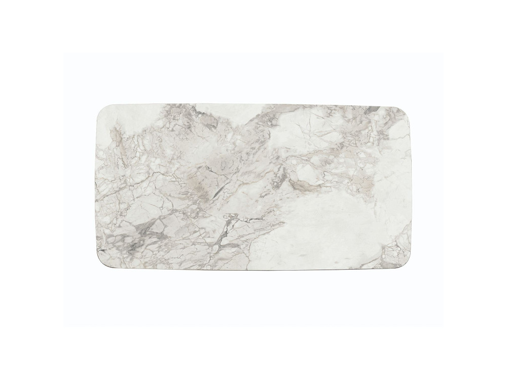Mesa de centro de madeira "Luci" 100 x 53 x 45 cm - Branco