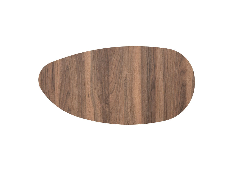 Mesa de centro de madeira "Nora" 100 x 50 x 45 cm - Nogueira