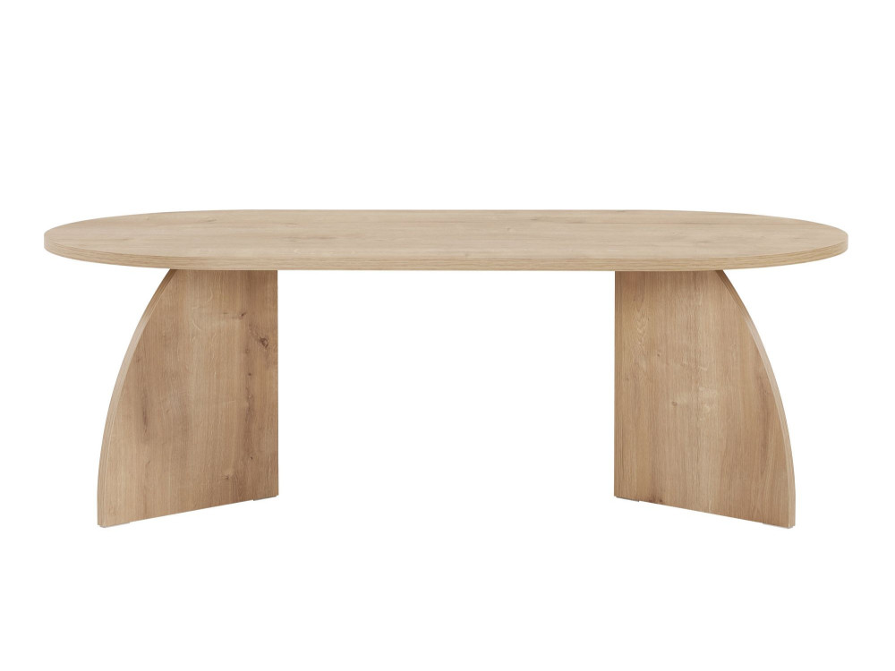 Mesa de centro de madeira "Melina" 120 x 60 x 40 cm - Carvalho safira