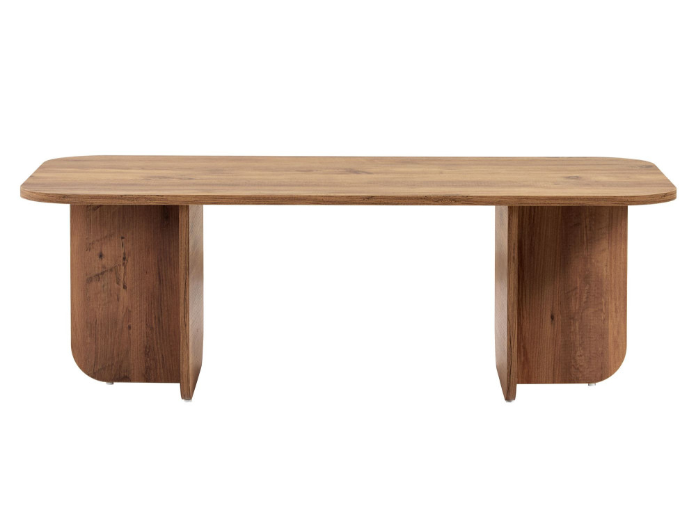 Mesa de centro de madeira "Akira" 120 x 60 x 41 cm - Pinho Atlântico