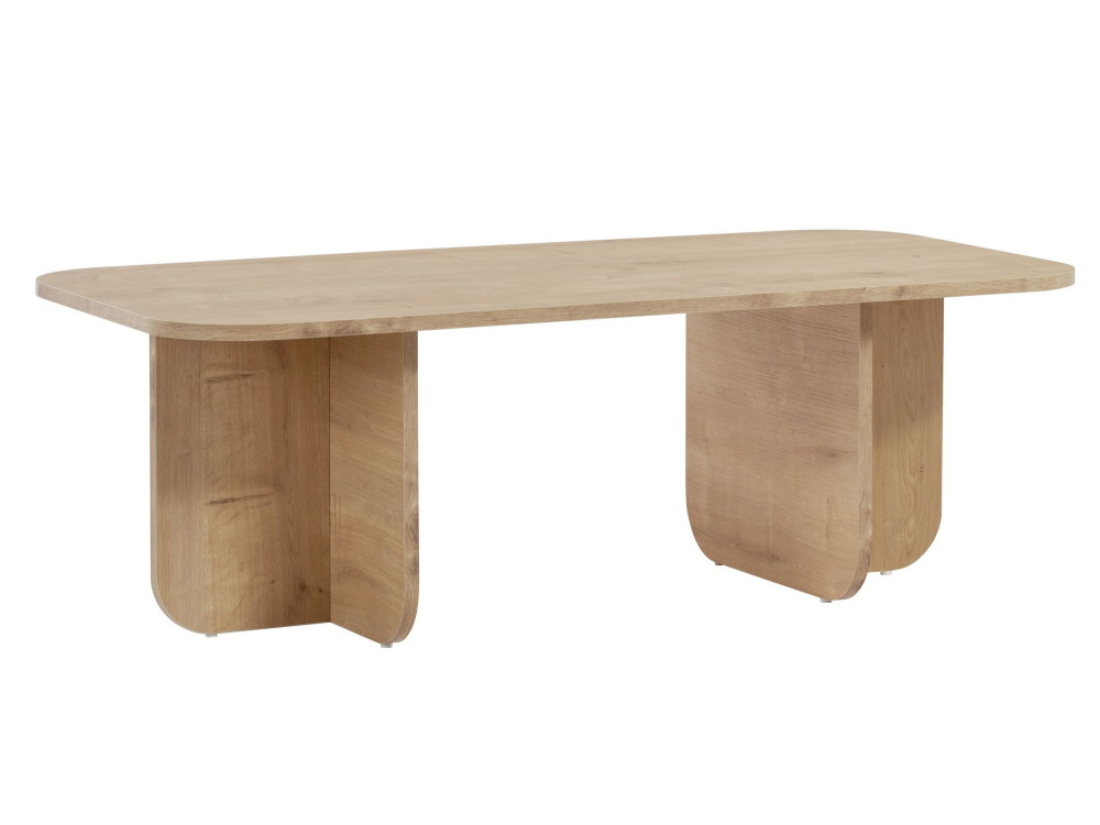 Mesa de centro de madeira "Akira" 120 x 60 x 41 cm - Carvalho safira