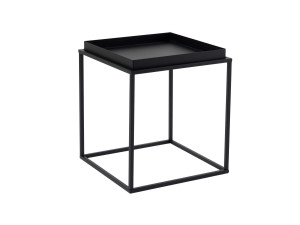 Mesa de centro metálica "Koala" 45 x 45 x 52 cm - Preto