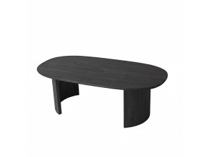 Mesa de centro em madeira "Hudson" - 120 x 60 x 40 cm - Cinzento antracite