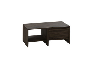 Mesa de centro de madeira "Laris" - 90 x 45 x 35 cm - Castanho