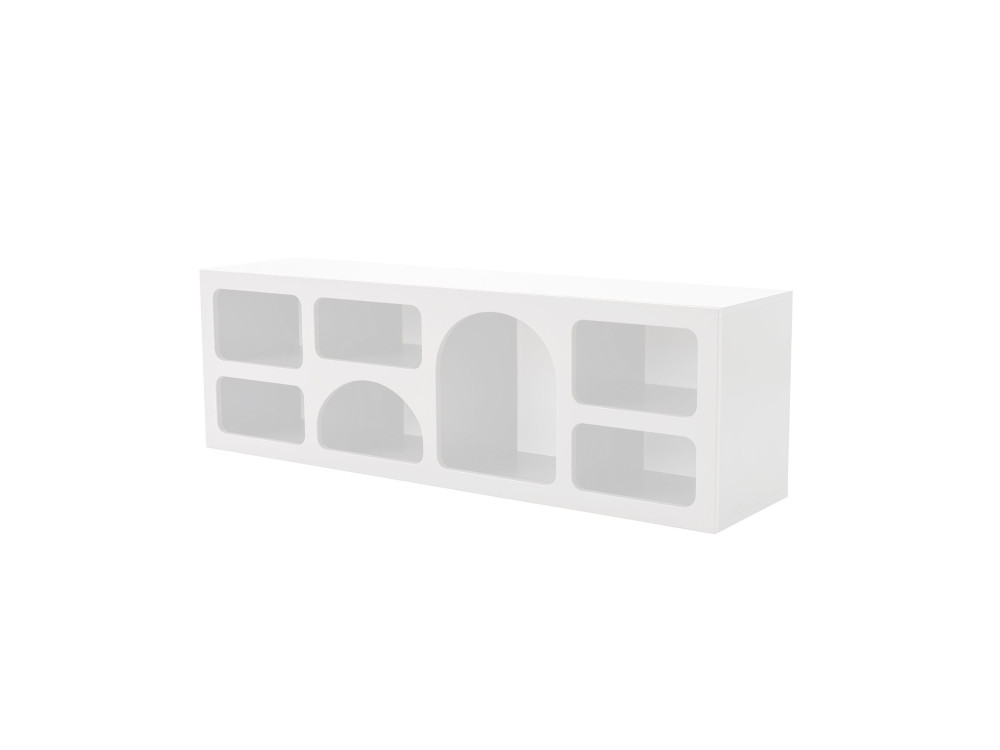 Aparador "Ferlis" em madeira - 160 x 40 x 51 cm - Branco