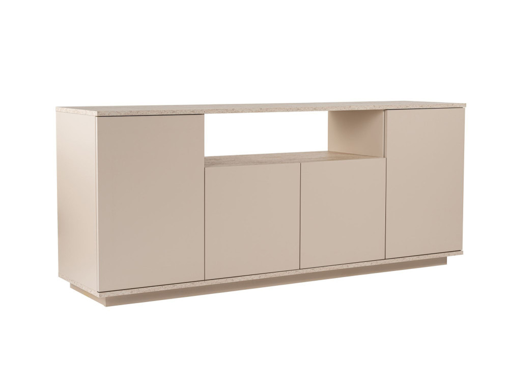 Consola de madeira "Arista" 180 x 44,5 x 75 cm - Mink