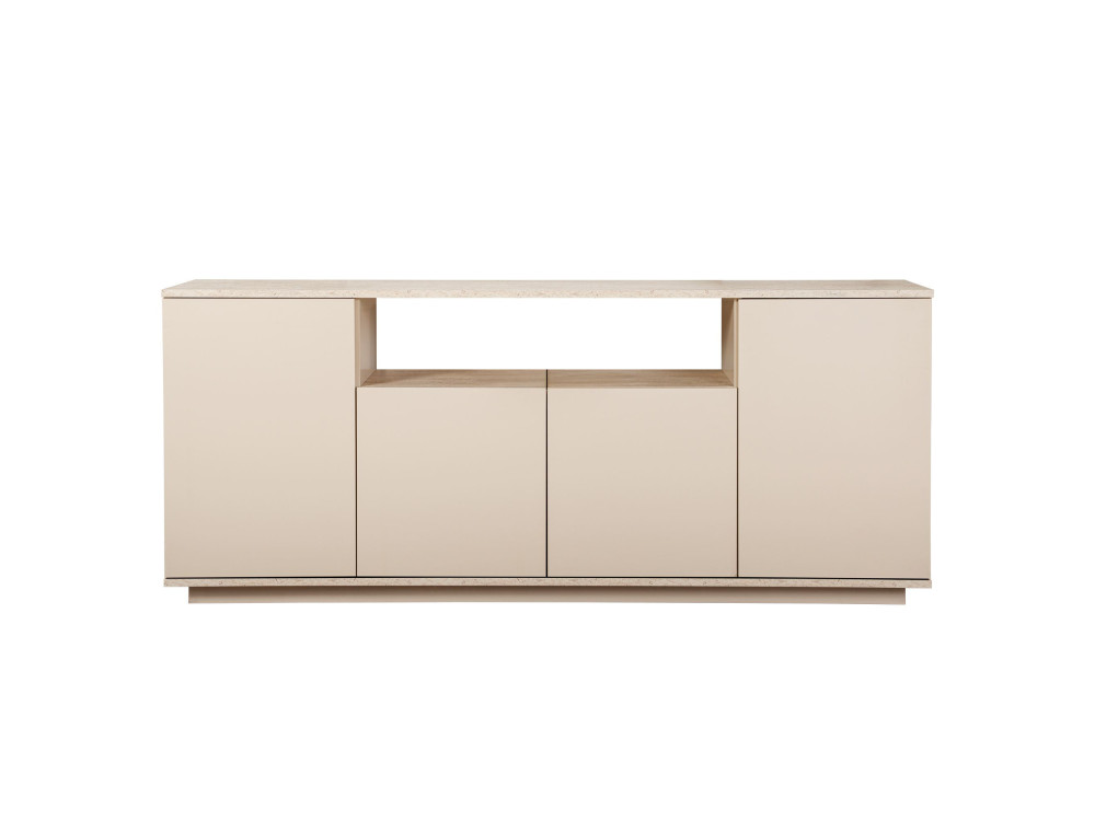 Consola de madeira "Arista" 180 x 44,5 x 75 cm - Mink