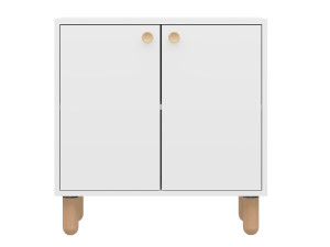 Aparador de madeira "Lina" - 72 x 36 x 73 cm - Branco