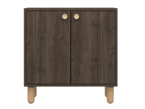 Aparador de madeira "Lina" - 72 x 36 x 73 cm - Castanho
