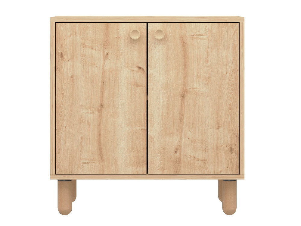 Aparador de madeira "Lina" - 72 x 36 x 73 cm - Bege