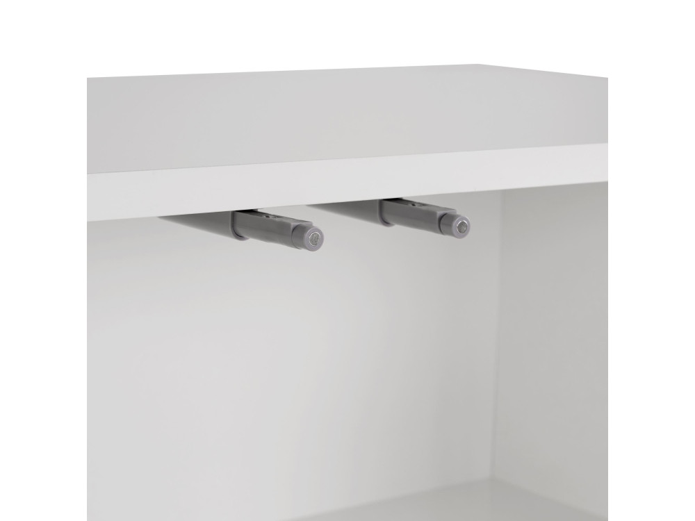 Aparador "Arlen" em madeira - 180 x 45 x 80 cm - Branco