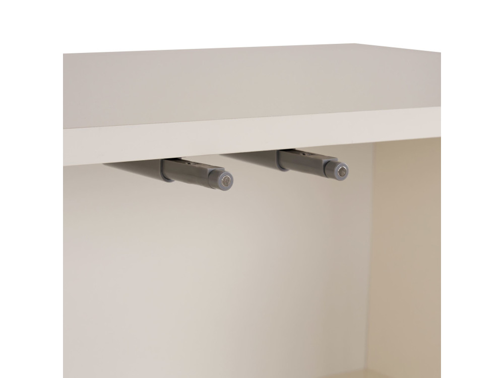 Aparador "Arlen" em madeira - 180 x 45 x 80 cm - Creme