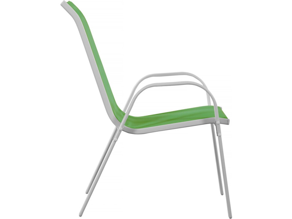Poltrona de jardim Textilene "Cordoba" - Fénix - Verde- Kit de 2