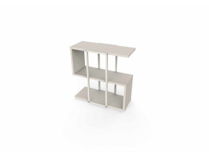 Mesa auxiliar de madeira «HOMIA» - 56 x 25 x 56 cm - Gres