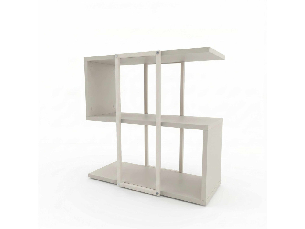 Mesa auxiliar de madeira «HOMIA» - 56 x 25 x 56 cm - Gres