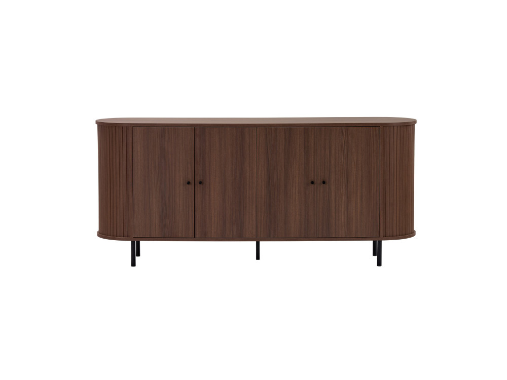 Mesa de apoio em madeira «Noble» - 180 x 40 x 80 cm - Castanho