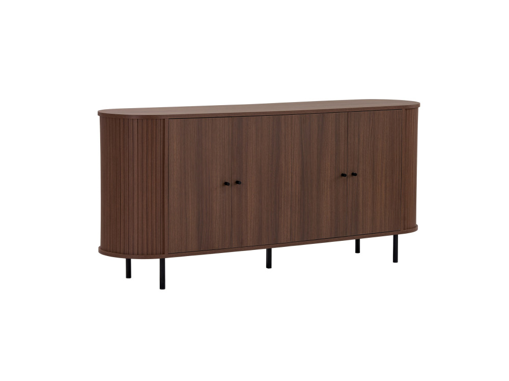 Mesa de apoio em madeira «Noble» - 180 x 40 x 80 cm - Castanho