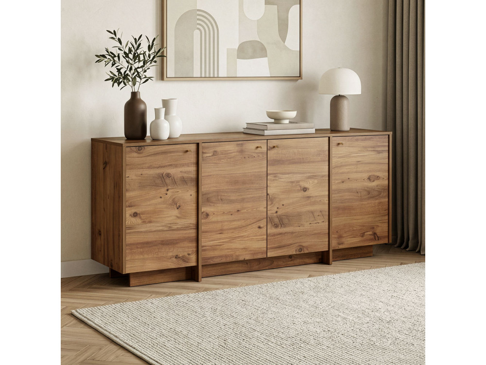 Console de madeira «Varen» - 180 x 45 x 82 cm - Pinho do Atlântico