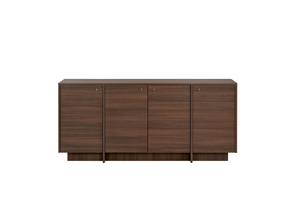 Console de madeira «Varen» - 180 x 45 x 82 cm - Nogueira