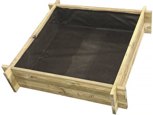Horta de madeira "Dill" - 80 x 80 x 10 cm