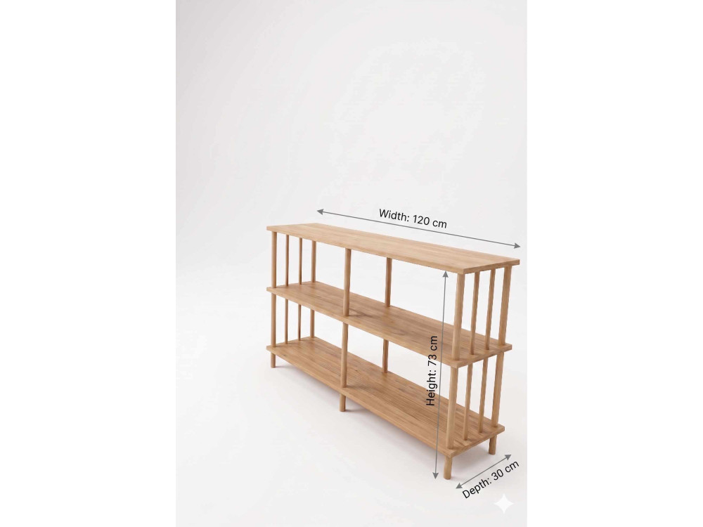 Peka219_Buffet Parametre 1 Pin Parametre 2 120 x 30 x 73 cm