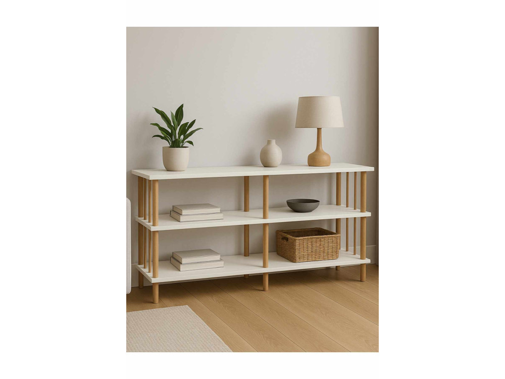 Peka219_Buffet Parametre 1 Blanc Parametre 2 120 x 30 x 73 cm