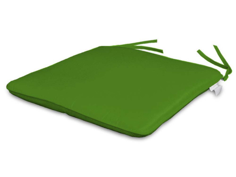 Jogo de 2 almofadas para assentos 28x28cm cor Verde