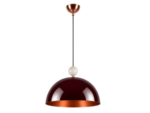 Candeeiro suspenso em metal «Bubble» - 40 x 40 cm - Bordéus