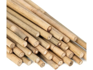 Conjunto de 15 ripas de bambu para sucá, com 15 x 110 cm