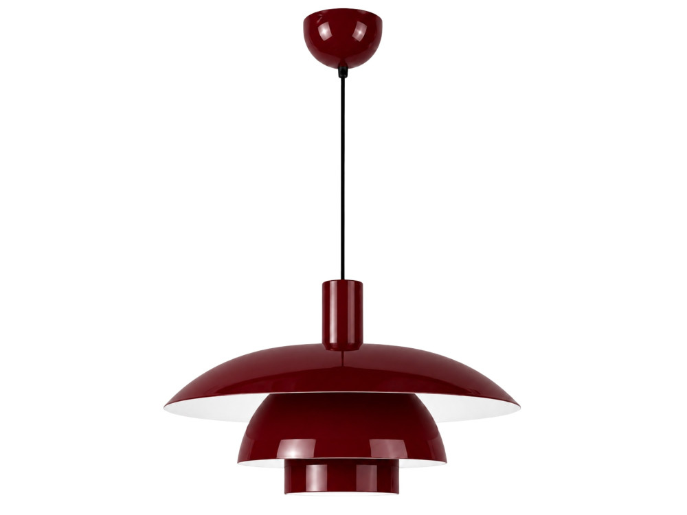 Candeeiro suspenso em metal «Layer» - 45 x 45 cm - Bordéus