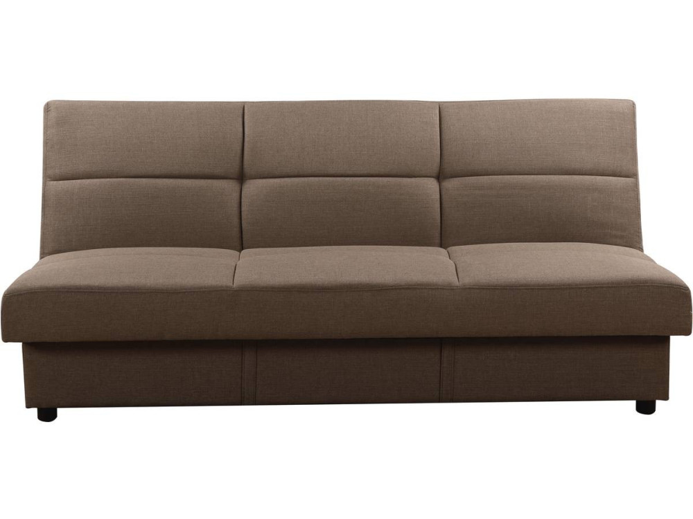 Sofá "Enzo" Clic-Clac - 185 x 84 x 85 cm - 3 lugares - Taupe