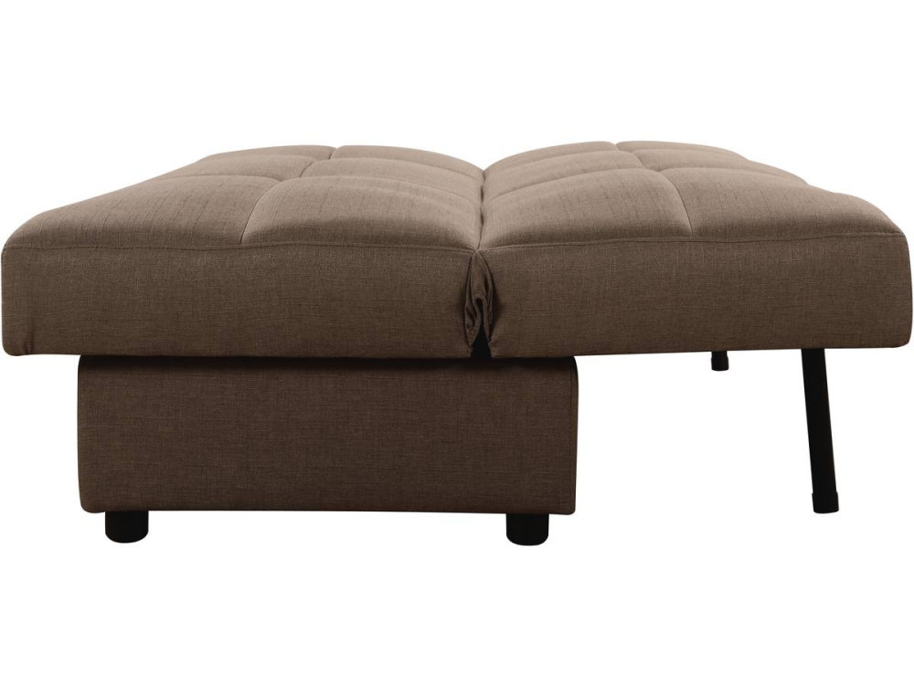 Sofá "Enzo" Clic-Clac - 185 x 84 x 85 cm - 3 lugares - Taupe