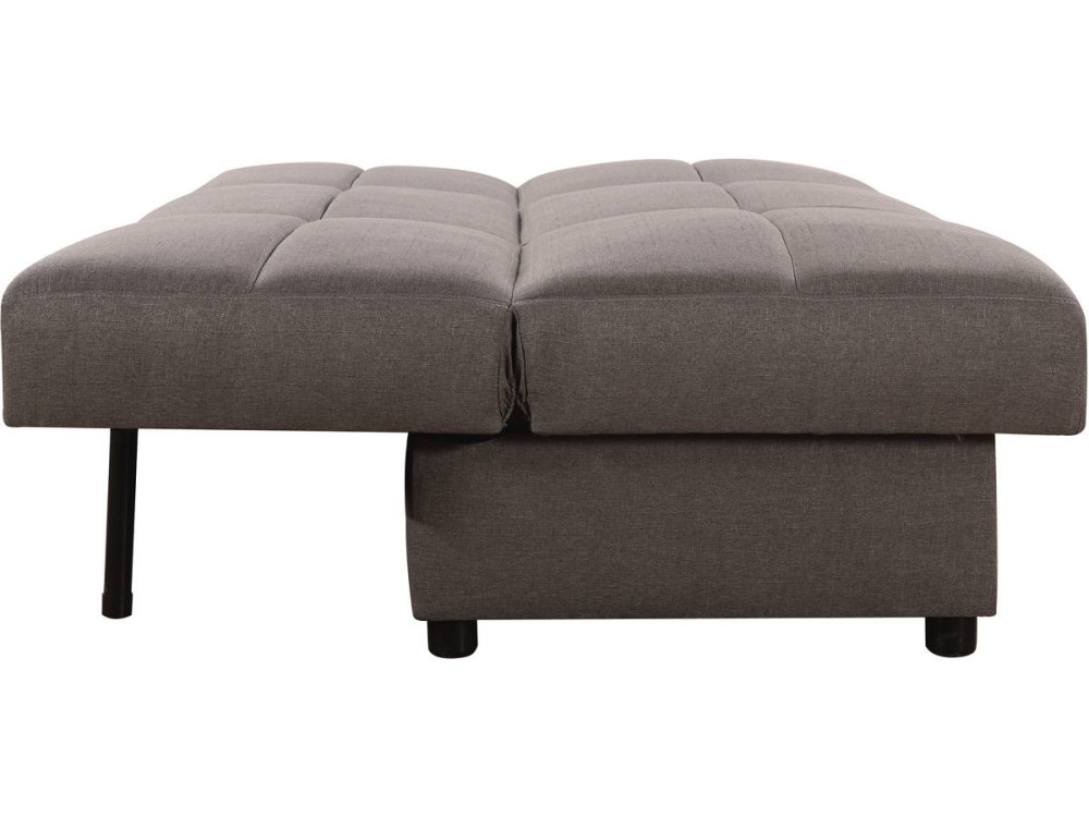Sofá "Enzo" Clic-Clac - 185 x 84 x 85 cm - 3 lugares - Cinza
