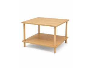 Mesa de centro em madeira «Peka-0049» - 60 x 42,5 x 60 cm - Carvalho Saphir