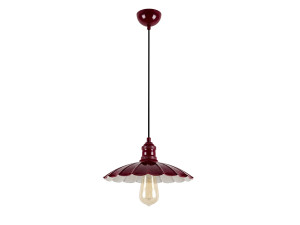 Candeeiro suspenso em metal «Volan» - 25 x 25 cm - Bordéus