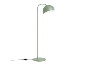 Candeeiro de pé em metal «Yaka» - 51 x 51 cm - Verde menta