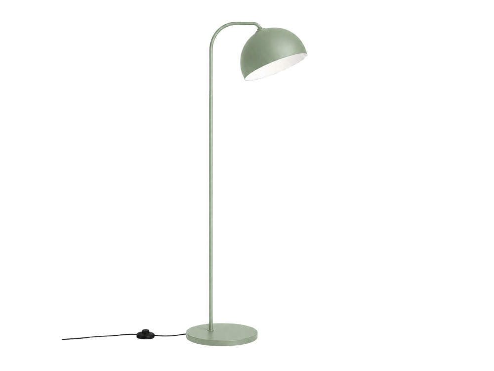 Candeeiro de pé em metal «Yaka» - 51 x 51 cm - Verde menta