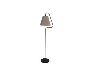 Candeeiro de pé em metal «Altur» - 45 x 35 x 162 cm - Preto