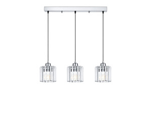 Candelabro de metal «Yakops» - 65 x 13 x 105 cm - Cinzento