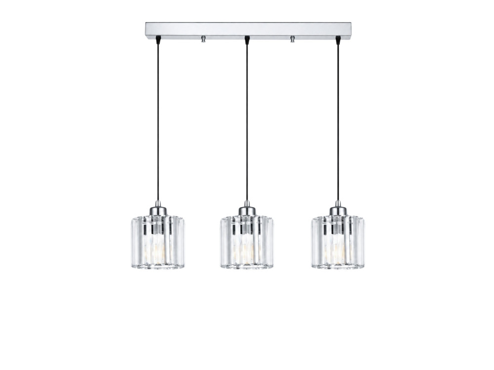 Candelabro de metal «Yakops» - 65 x 13 x 105 cm - Cinzento